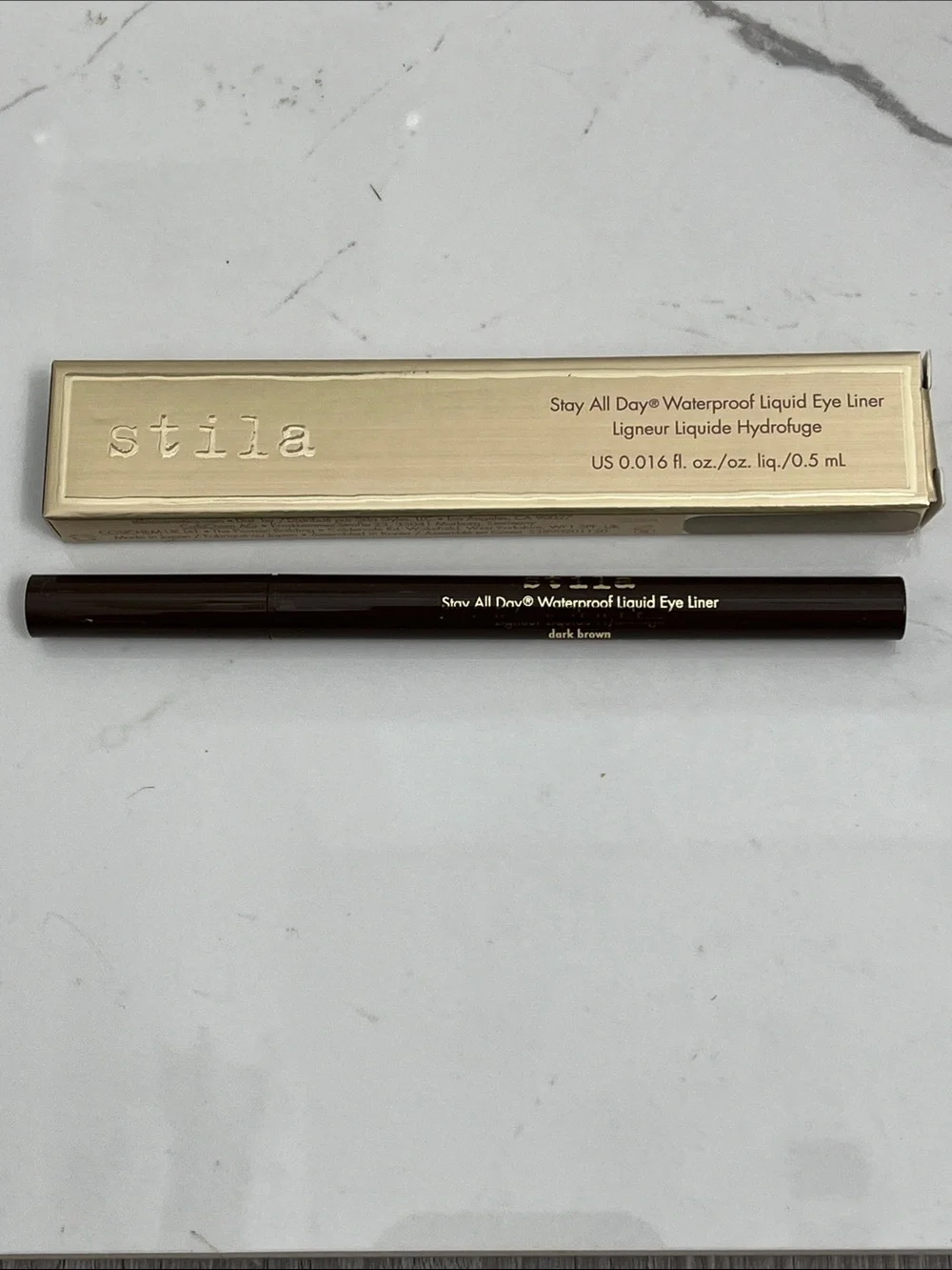 Stila stay all day waterproof liquid eyeliner dark brown